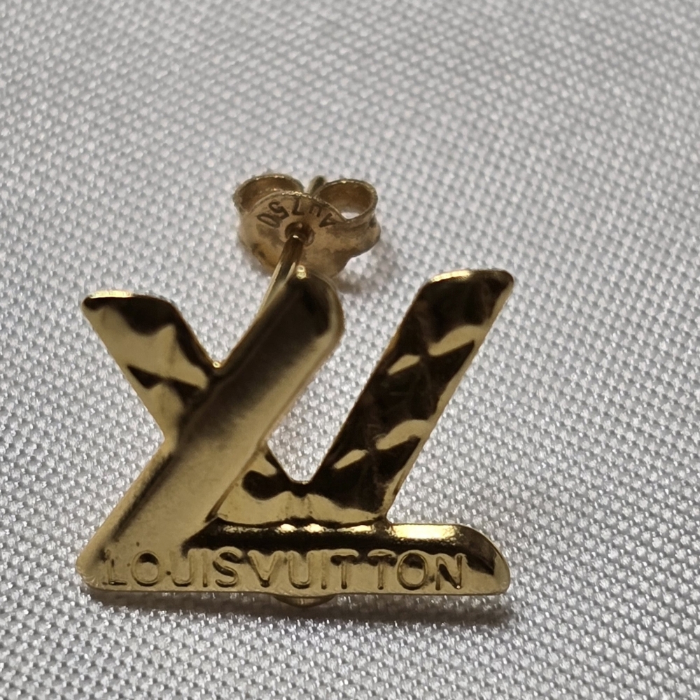 LV Gold Earrings - Picture 11 of 13